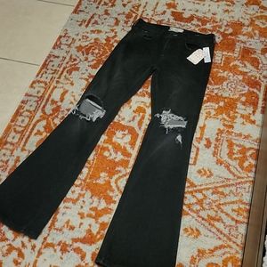 Free People Black jeans